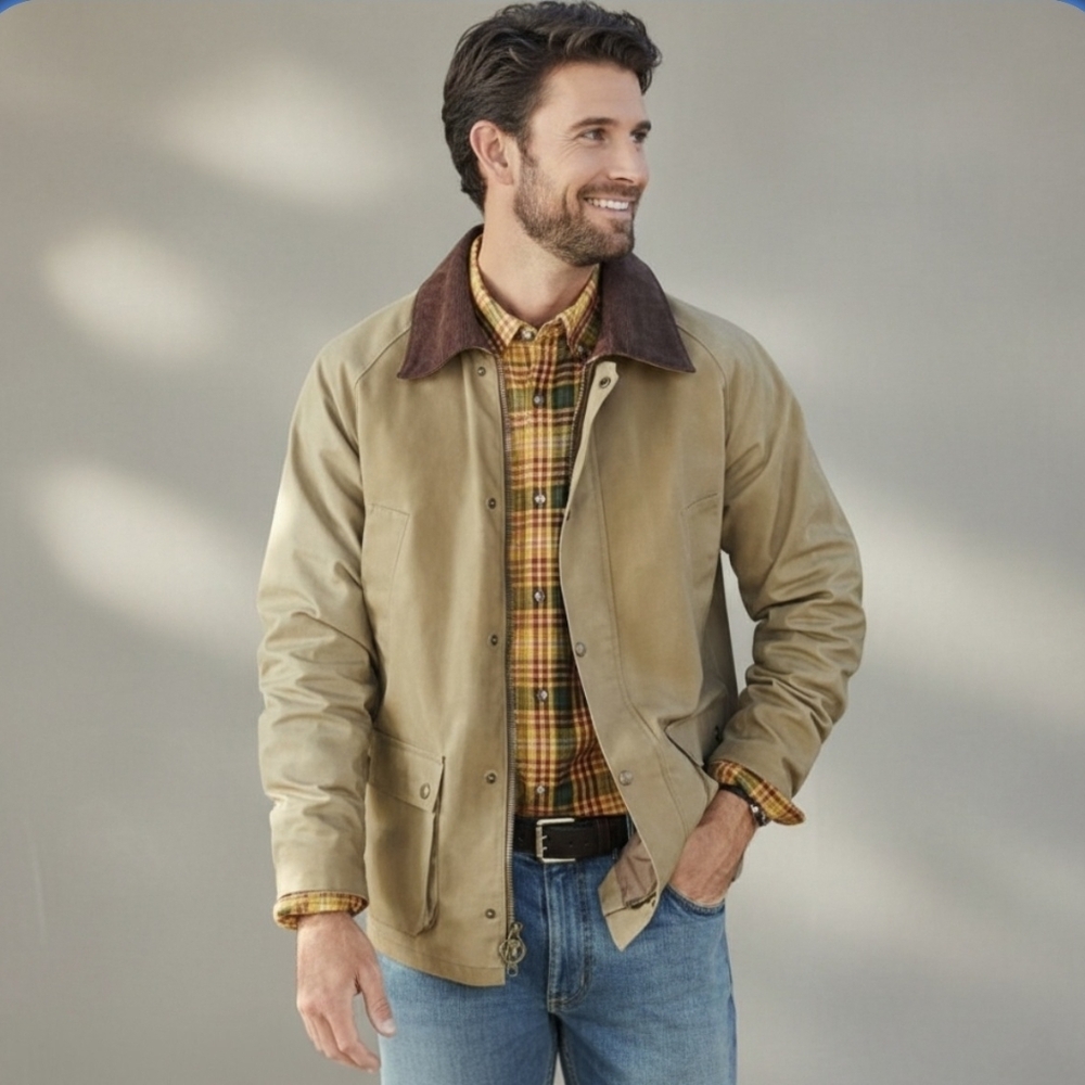 St. John's Bay Mens Midweight Work Jacket, Size XL